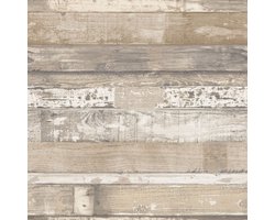 Noordwand - Homestyle - Behang - Old - Wood - bruin - en - beige