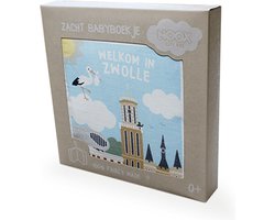 NOOX City Kids Zacht babyboekje Zwolle - Kraamcadeau van katoen/polyester - In geschenkverpakking