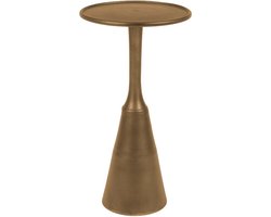 Nora bijzettafel antiek messing