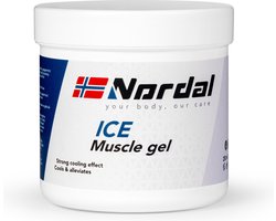 Nordal - Ice Muscle Gel - Spier- en Gewrichtsbalsem - Verkoeld de Spieren en Pezen voor een Sneller Herstel - Pot 250ml - Wordt zeer Koud