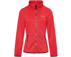 Nordberg Andrea Fleece Vest - Dames - Rood Melange - Maat 4XL