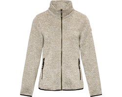Nordberg - Andrea Fleece Vest - Dames - Taupe melange - Maat M