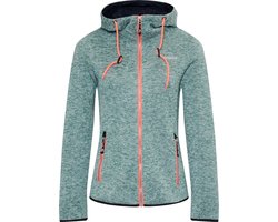 Nordberg Elise Fleece Vest - Dames - Groen Melange - Maat L