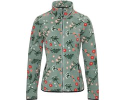 Nordberg Floor Fleece Vest - Dames - Groen Melange - Maat M