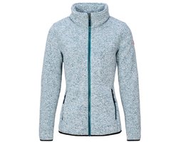 Nordberg Frey Fleece Vest - Dames - Crystal Teal Melange - Maat 4XL