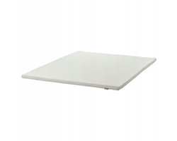 NORDBERGET Matrasoplegger Wit 160x200 cm - Memory Foam