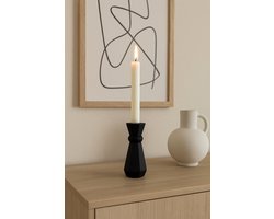 Nordeliv - Kaarshouder - Geo Queen Zwart - present time polyresin
