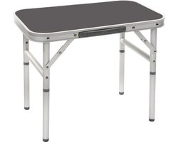 NordFalk campingtafel inklapbaar 56x34 cm - Kampeertafel | Inklapbare tafel lichtgewicht - Zwart
