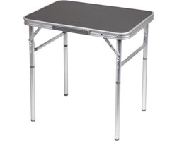NordFalk campingtafel inklapbaar 60x45 cm - Kampeertafel | Inklapbare tafel lichtgewicht - Zwart