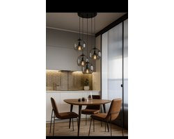 Nordic Glas Hanglampen E27 Hangende Hanglamp Eetkamer Woonkamer Tafel Decor Kunst Kroonluchters Ophanging
