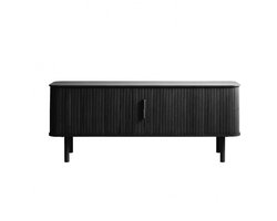 Nordic Home - Ingo eiken tv-meubel - 160 cm - zwart