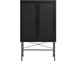 Nordic Home - Meya wandkast - zwart