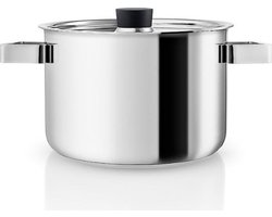 Nordic Kitchen Kookpan - Ø 19.4 cm - 3 liter - Zwart - Eva Solo
