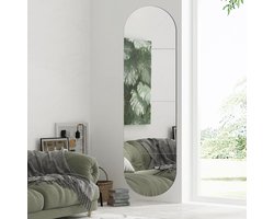 Nordivar - Set van 4 lange acryl muurspiegels voor volledig lichaam, 30x30 cm - Frameloze spiegels voor thuis workout fitnessruimte hall