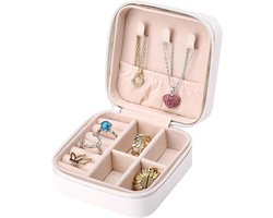 Nordivar - Sieradendoosje dames meisjes oorbellen ringen 14 cm