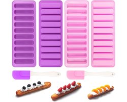 Nordivar ® Siliconen Vormen voor Bloemen - 3D Mini Vorm voor Fondant Bonbons en Cake - Set van 8 Stuks