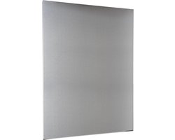 Nordlinger-Spatwand-60x70cm-roestvrij-staal-zilverkleurig