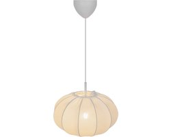 Nordlux Aeron 40-hanglamp-E27-textiel-wit