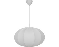 Nordlux Aeron 60-hanglamp-E27-textiel-wit
