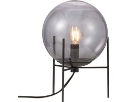 Nordlux Alton 20-tafellamp-E14-smoke glas/zwart