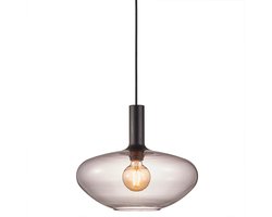 Nordlux Alton 35-hanglamp-E27-smoke glas/zwart