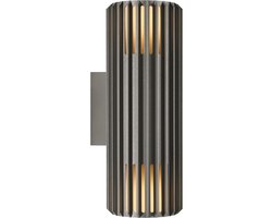 Nordlux Aludra-wandlamp-seaside-up & down-2xE27-antraciet