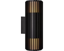 Nordlux Aludra-wandlamp-seaside-up & down-2xE27-zwart
