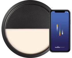 Nordlux Ava-plafondlamp-smart-IP54-zwart