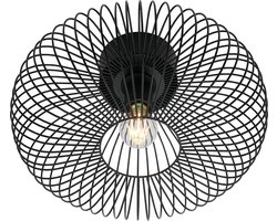 Nordlux Beroni-plafondlamp-E27-metaal-zwart