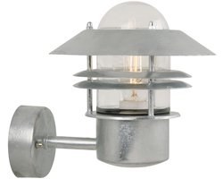 Nordlux Blokhus-wandlamp-Up-E27-gegalvaniseerd