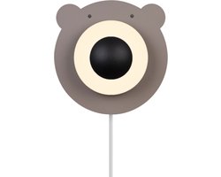 Nordlux Bruna bear-wandlamp-E14-bruin/wit