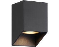 Nordlux-Buitenlamp-Nico Square 12 -Wandlamp-Zwart