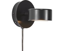 Nordlux Clyde-wandlamp-Moodmaker™ 3 step dimmable-LED module - zwart