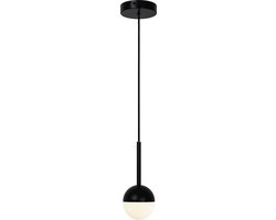 Nordlux Contina-hanglamp-G9-opaal glas/zwart