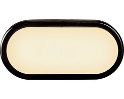 Nordlux Cuba ovaal-wandlamp-LED module-IP54-zwart