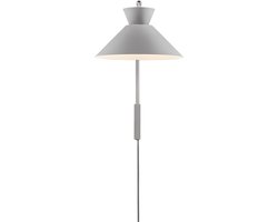Nordlux Dial-wandlamp-E27-grijs