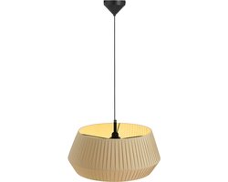 Nordlux Dicte 53-hanglamp-textiel-E27-beige