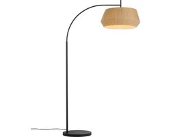 Nordlux Dicte-vloerlamp-textiel-E27-beige