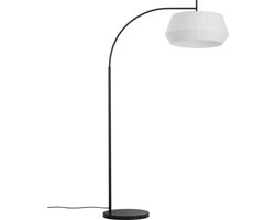 Nordlux Dicte-vloerlamp-textiel-E27-wit