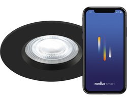Nordlux Don-inbouwspot-smart-RGB-3pack-IP65-Zwart