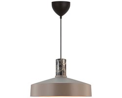 Nordlux Elvas Marmer - hanglamp - E27 - Bruin