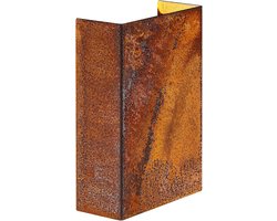 Nordlux Fold 10-wandlamp-LED module-roestig