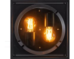 Nordlux Griffin-plafondlamp-2xE27-smoke glas