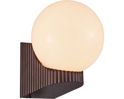 Nordlux Hayley-wandlamp-E27-bruin metalic