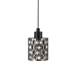 Nordlux Hollywood-hanglamp-E27-smoke glas