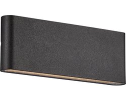 Nordlux Kinver 26-wandlamp-LED module-zwart