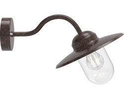 Nordlux Luxembourg-wandlamp-E27-roestkleurig