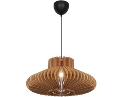 Nordlux-Manago-Hanglamp-E27-Naturel Hout