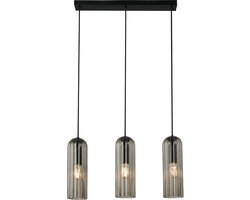 Nordlux Miella-hanglamp-3-rail-E27-smoke glas