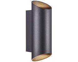 Nordlux Nico round 22-wandlamp-2xGU10-zwart
